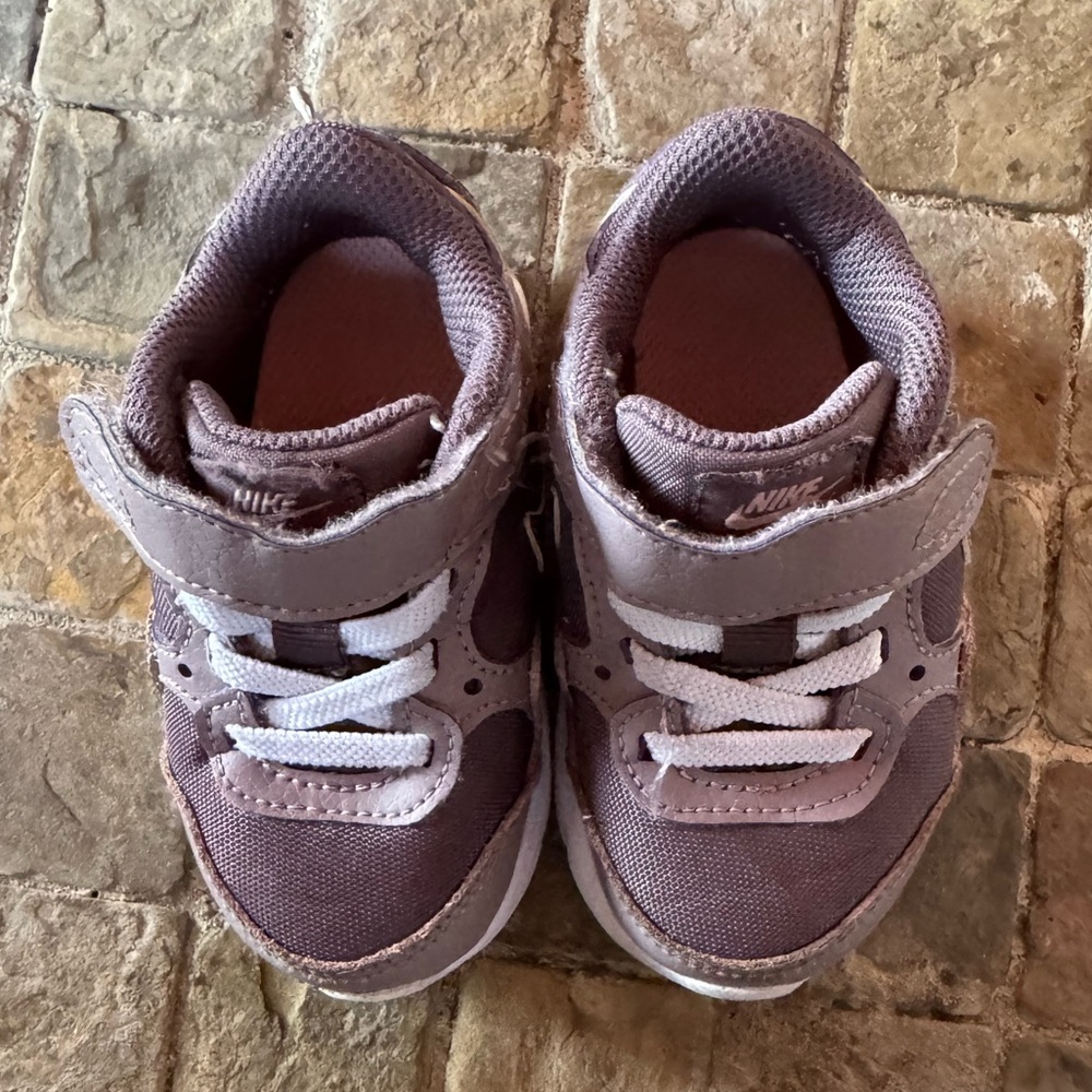 Kids' Nike Sneakers - Pink and Gray - Picture 3 of 7